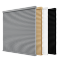 Custom Size SunShieldor Cordless Blackout Cellular Honeycomb Blinds, Room Darkening UV Shades for Home Kitchen Door, Easy to Install