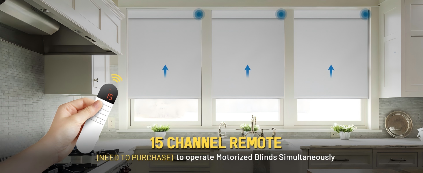 Custom Size SunShield Motorized Zebra Blinds, 95% Blackout Rechargeable Remote Control Shades for Home